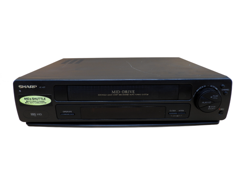 Sharp Vc A37 Mid Drive Vhs Player