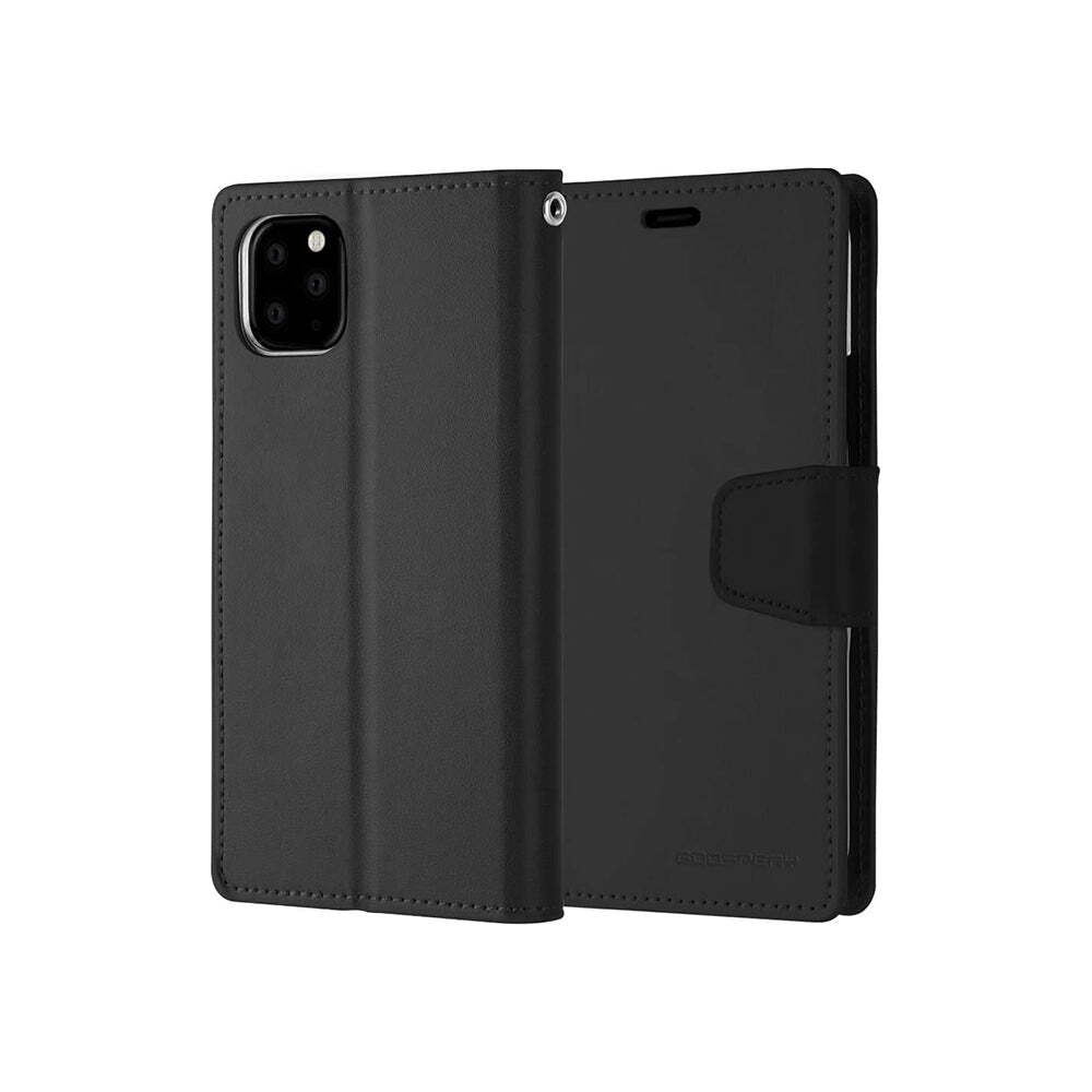 Estuche tipo billetera diario Mercury Goospery Sonata con ranuras para tarjetas para iPhone 13 Pro Max - Imagen 16 de 24