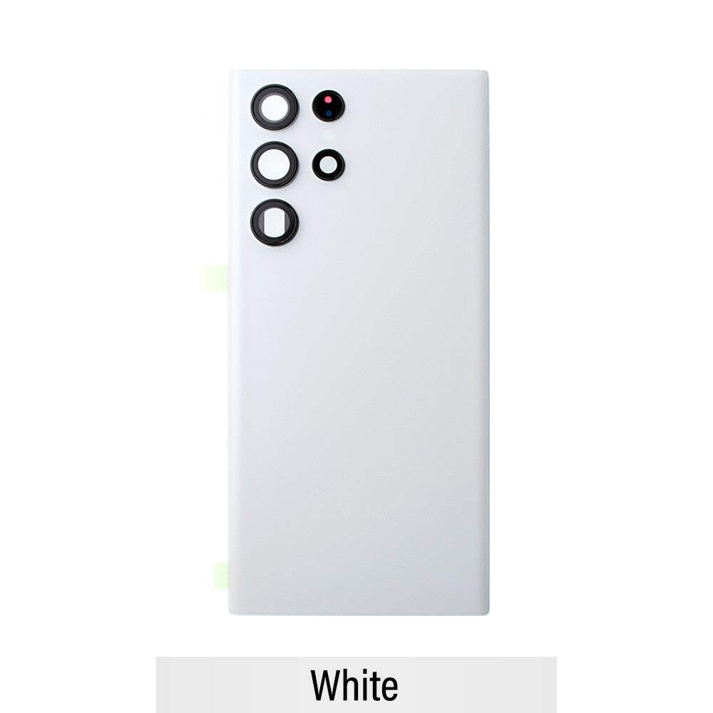 Back Battery Glass Cover with Camera Lens and Adhesive for Samsung S22 Ultra S90 - 第 4/8 張圖片
