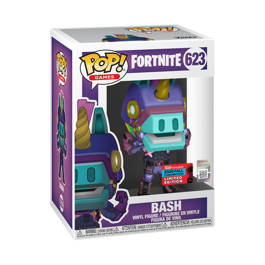 Bash Fortnite New York Comic Con Exclusive Pop Vinyl Ebay