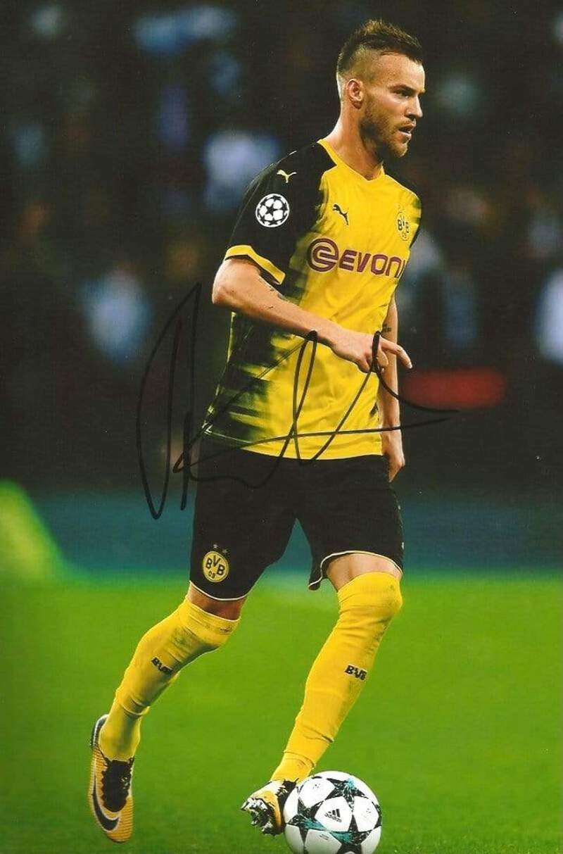 Andriy Yarmolenko Soccer Bvb Dortmund Autograph In Person Signed Photograph Ebay
