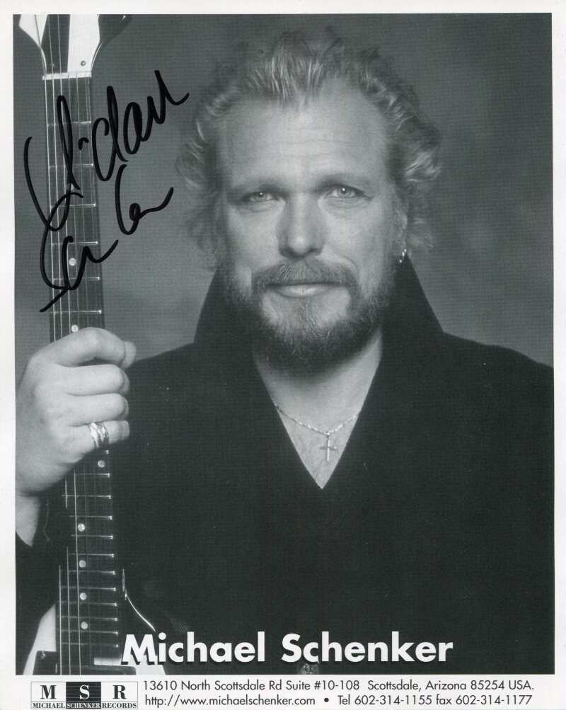 Michael Schenker Autograph | eBay