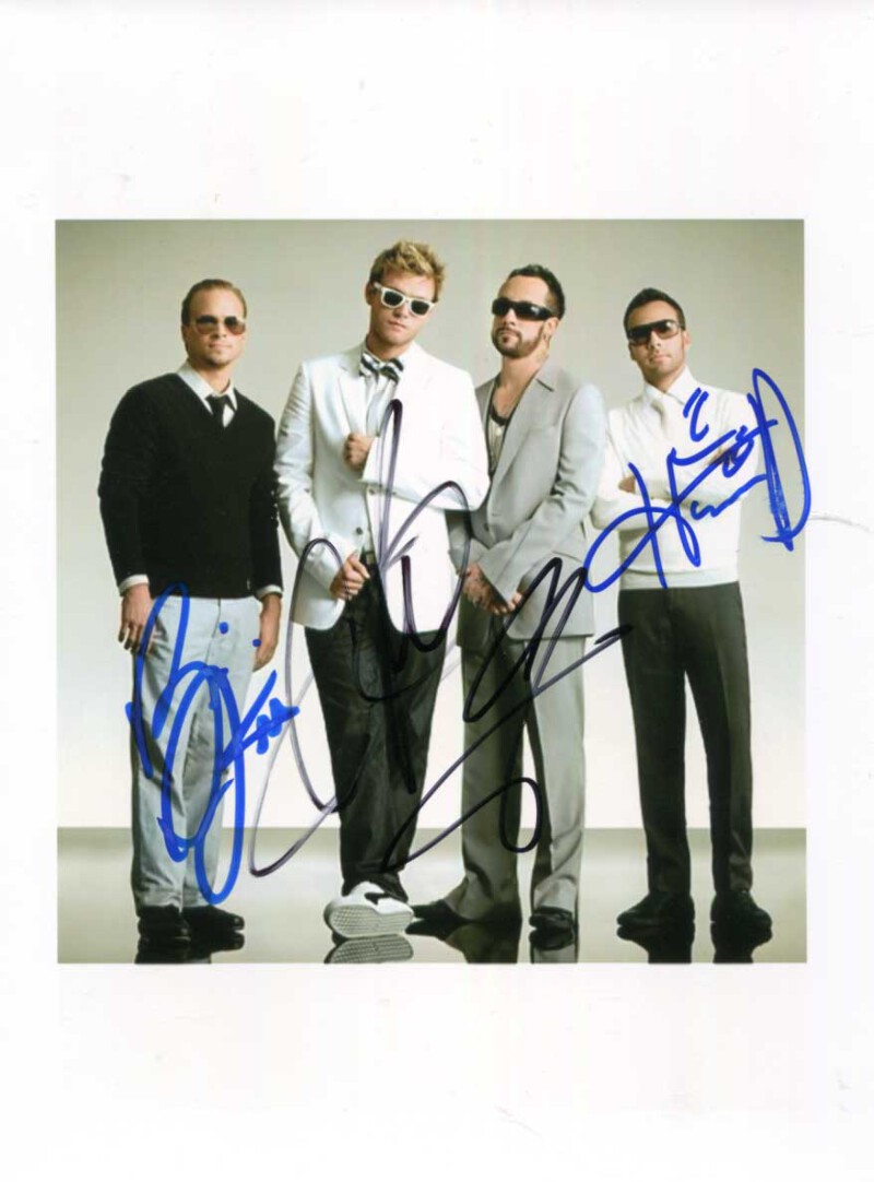 Backstreet Boys (band) Autographs | eBay