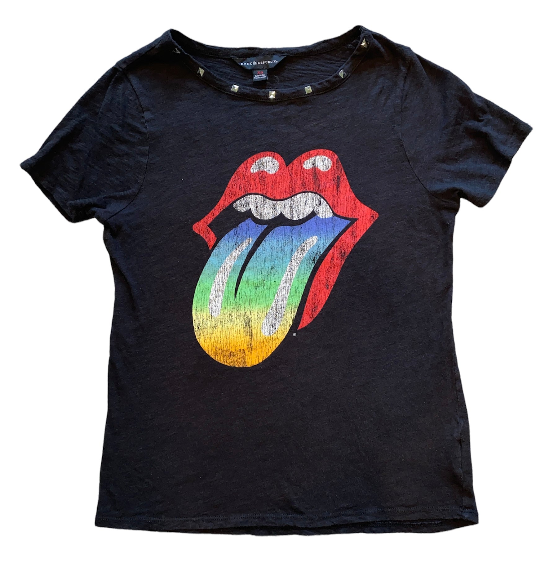 Tシャツ・カットソー [ROCK AMERICA] ROCK T SHIRTS (ROLLING STONES) Tour of America-Rolling Stones Rock T-Shirts