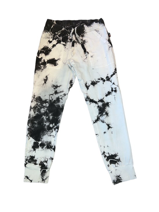 ★送関込み★ Off-white Tie Dye Jogger T2 Love girls white black tie dye jogger drawstring lounge