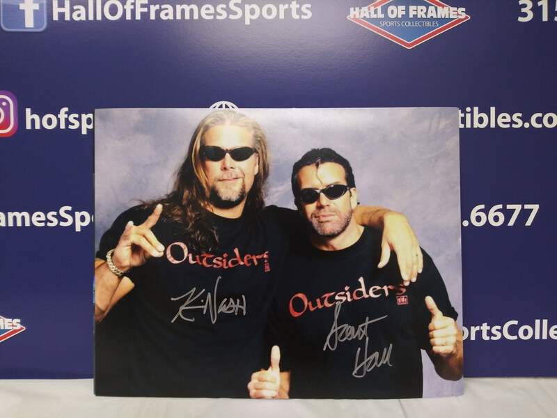 Scott Hall & Kevin Nash サイン色紙。nwo KEVIN NASH / SCOTT HALL SIGNED NWO 11X14 PHOTO - JSA COA | eBay