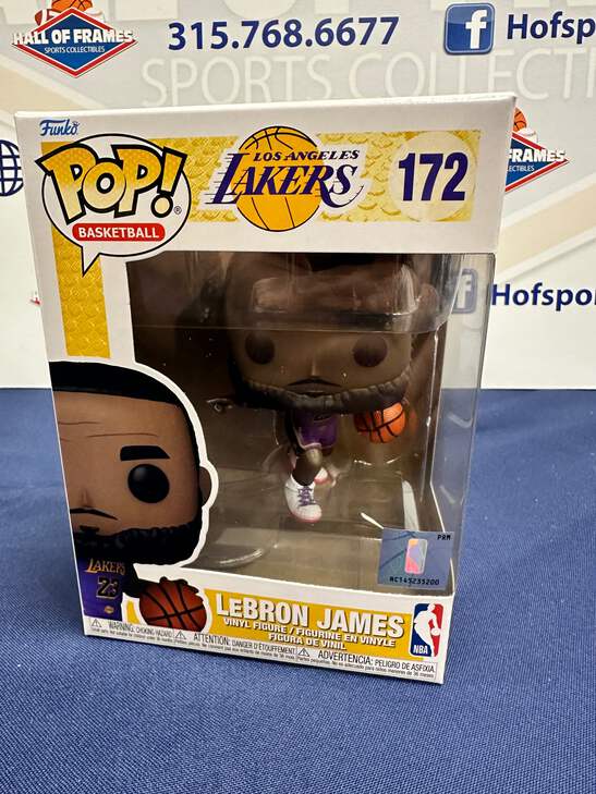 LEBRON JAMES LOS ANGELES LAKERS FUNKO POP BASKETBALL #172! | eBay