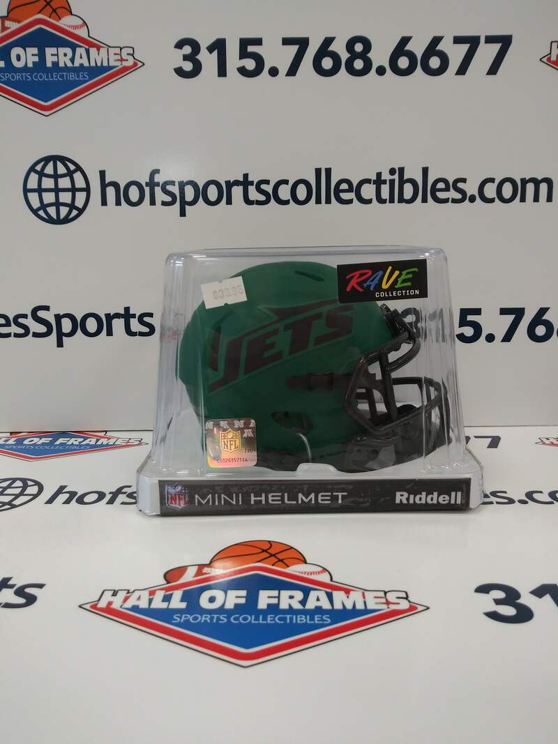 NFL Riddell New York Jets ミニヘルメット サイン入り Sauce Gardner Signed New York Jets Speed Mini Football
