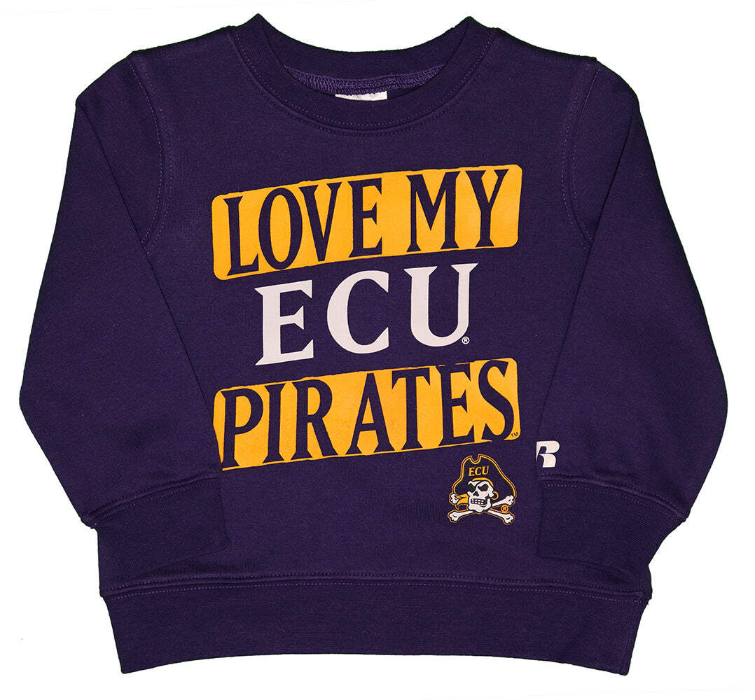 NCAA Love My Team Toddlers' Crew Neck Fleece - Picture 5 of 31