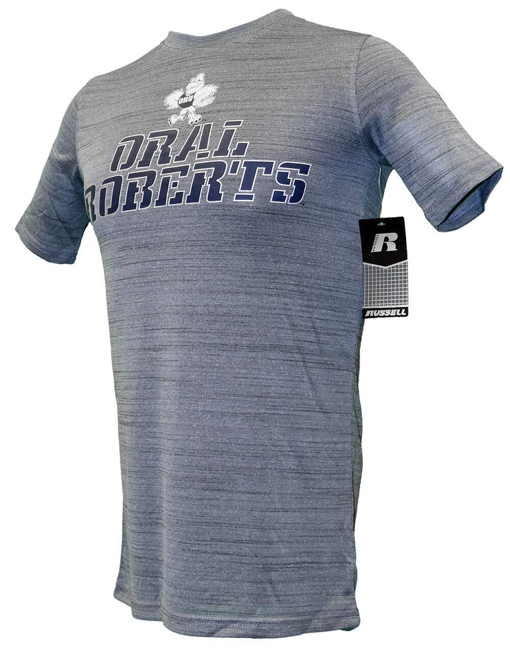 Camiseta deportiva RussellApparel NCAA Oral Roberts University para hombre cuello redondo - Imagen 3 de 5