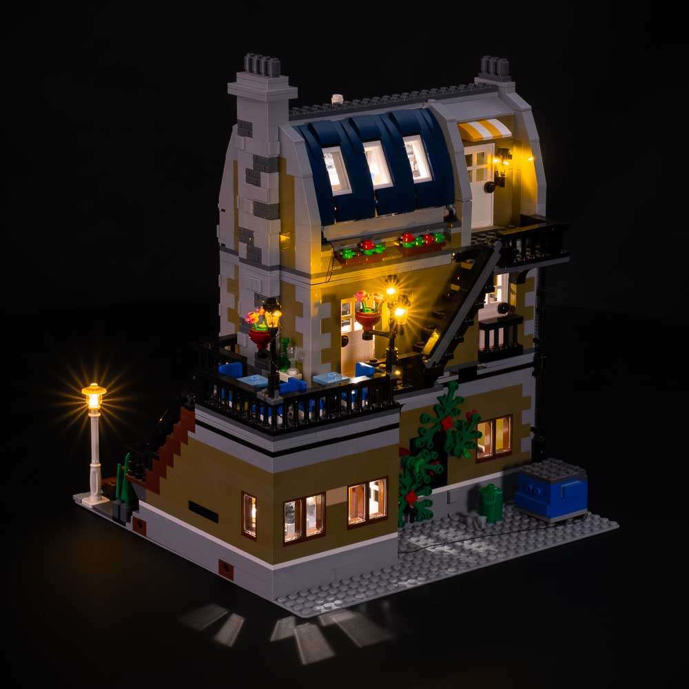 Lego parisian restaurant light discount kit