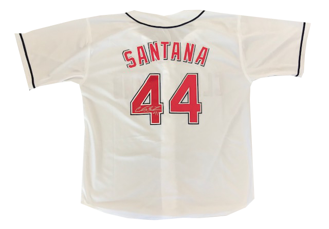 carlos santana indians jersey