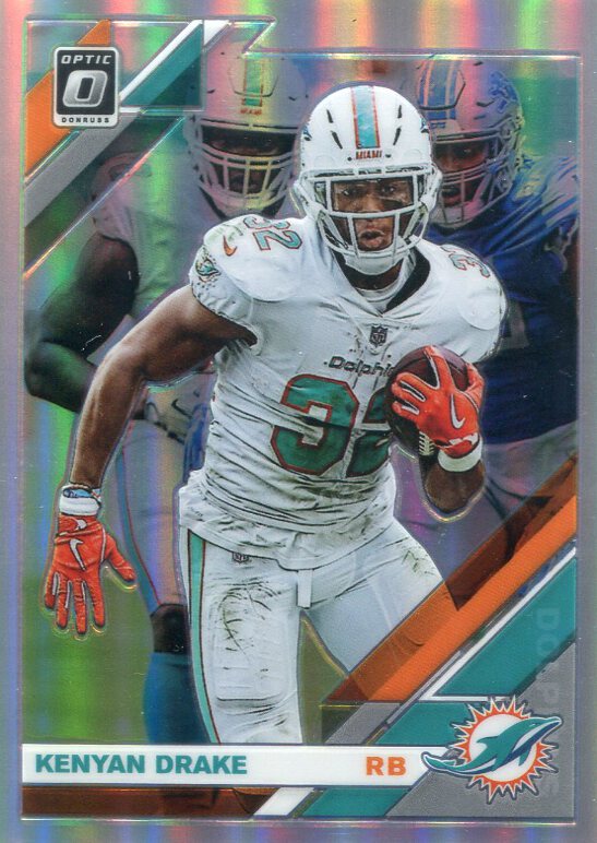 Kenyan Drake 2019 Donruss Optic Silver Prizm Card Ebay