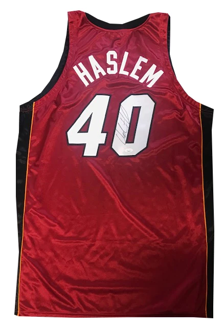 Udonis Haslem Autographed Authentic Red 