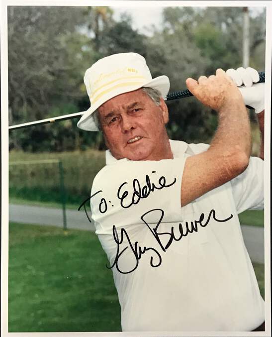 Gay Brewer Signed Golf 8x10 Photo eBay