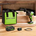 Greenworks 24V Schlagbohrschrauber 90 Nm Brushless Set inkl. Akku & Ladegerät