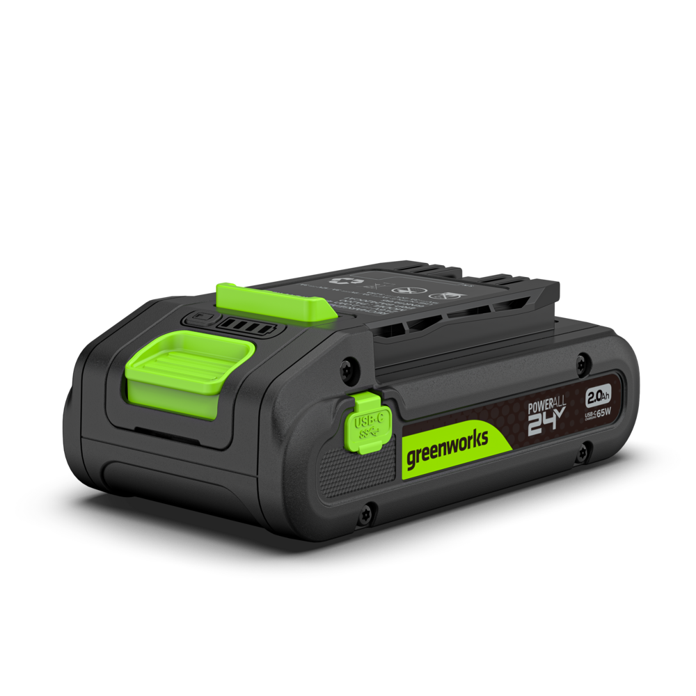 Greenworks 24V USB-C Hochleistungsakku 2Ah – POWERALL™ 24V - Akku, Powerbank