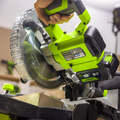 24V Akku Kapp- und Gehrungssäge Greenworks 310 mm x 65 mm bei 90°– Ohne Akku