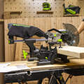 24V Akku Kapp- und Gehrungssäge Greenworks 310 mm x 65 mm bei 90°– Ohne Akku