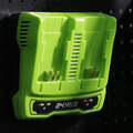 Akku Ladegerät - Greenworks G24X2UC4 Dual-Slot geeignet für  24V- 4A Batterie