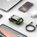 POWERALL 24V Starter Kit 2Ah Akku + 65W USB-C Ladegerät Greenworks K2S2BEAA1
