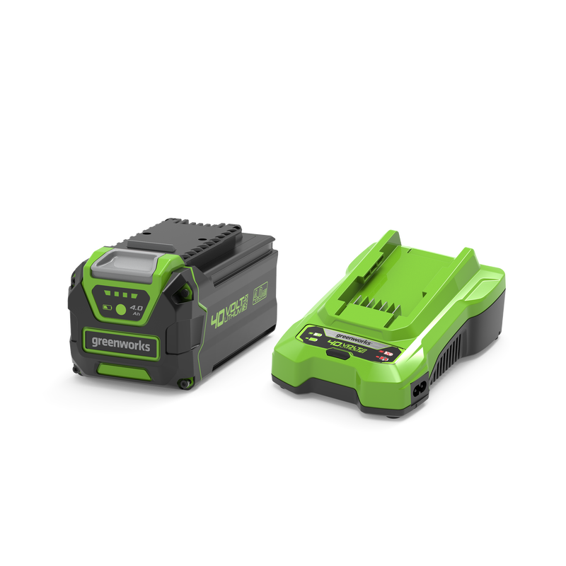 40V Starter Kit - 40V 4Ah Akku und 4A Ladegerät Greenworks GSK40B4