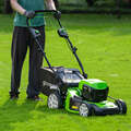 Akku Rasenmäher,  48V (2x24V), Selbstfahrend, 46cm - Greenworks GD24X2LM46SP