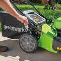 Akku Rasenmäher,  48V (2x24V), Selbstfahrend, 46cm - Greenworks GD24X2LM46SP
