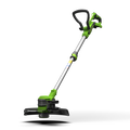 40V Akku Rasentrimmer & Kantenschneider 2-In-1 mit Stützrad Greenworks G40LT33