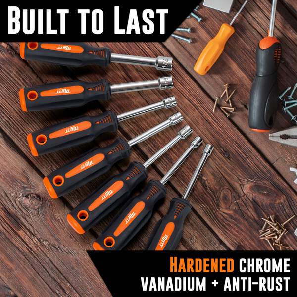 Hit 7PC SAE Hollow-Shaft Nut Driver Set (3/16 to 1/2) at Arizona Tools