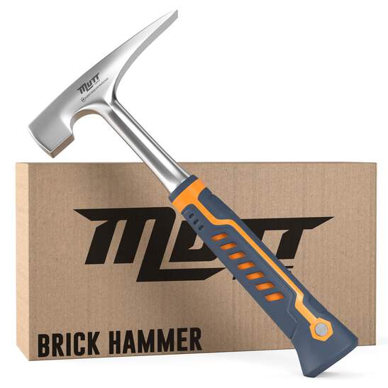Brick Hammer – 20oz Masonry Hammer with Ergonomic Handle