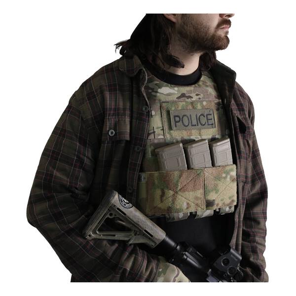 THE SLICKSTER - concealed low profile plate carrier for