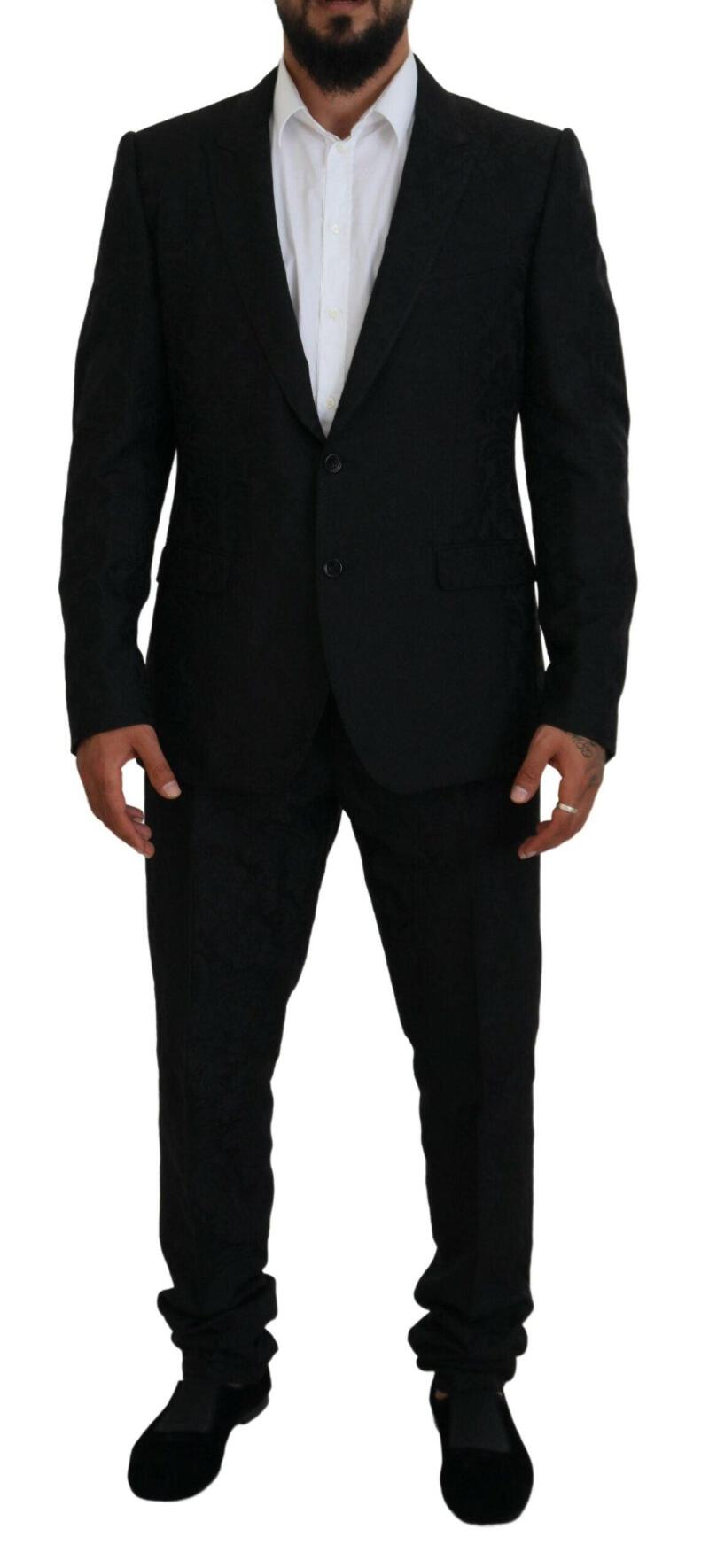 Stretch wool Martini-fit suit in Blue for Men