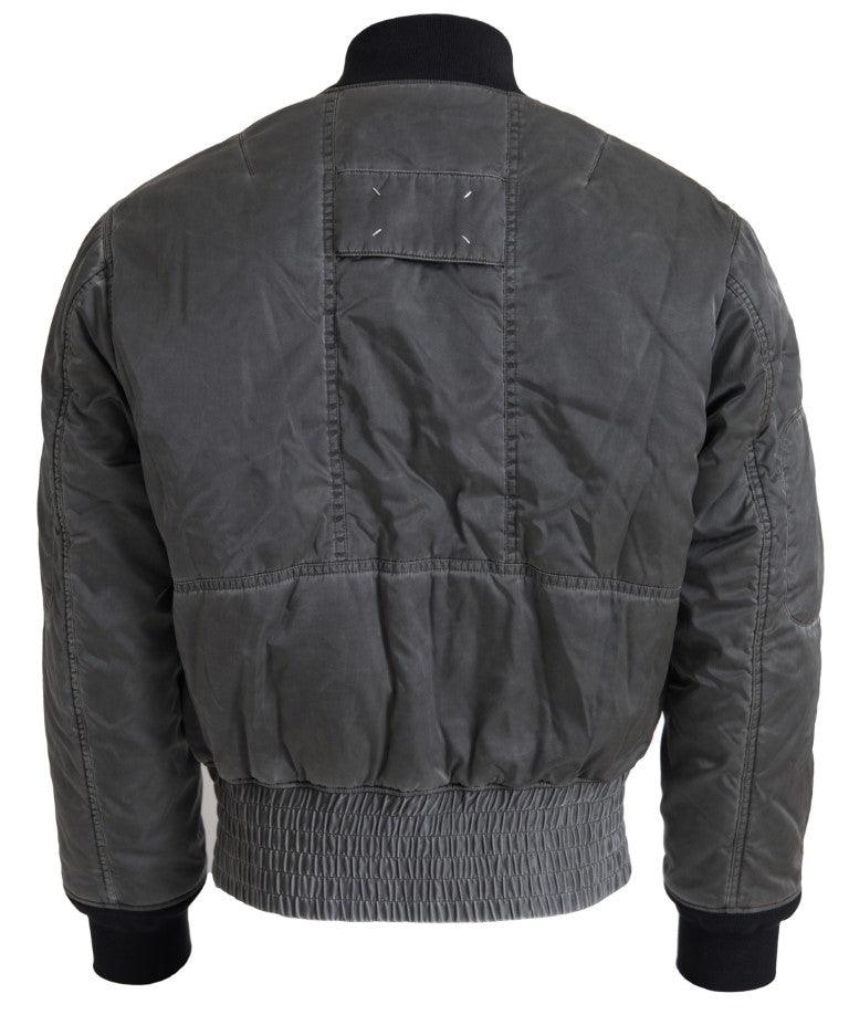【関税＆送料込み】Mm6 Maison Margiela Bomber Jacket In Gre MM6 Maison Margiela BOMBER JACKET IN GREEN POLYAMIDE