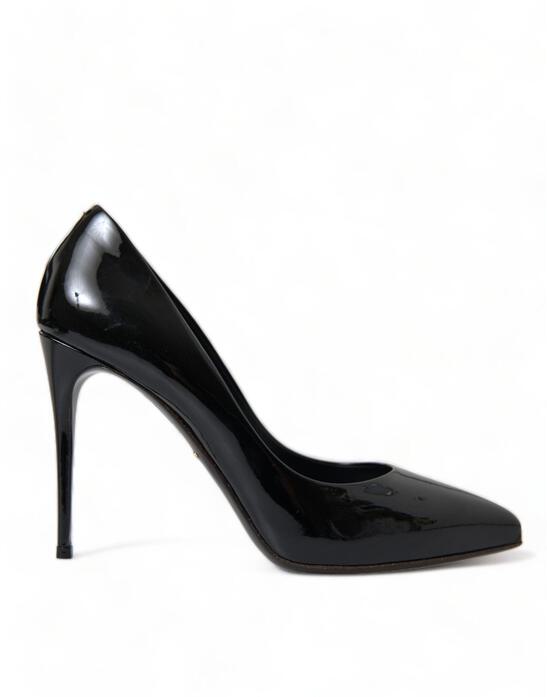パンプス Dolce & Gabbana Black Satin Pumps Satin pumps in Black for Women | Dolce&Gabbana® US
