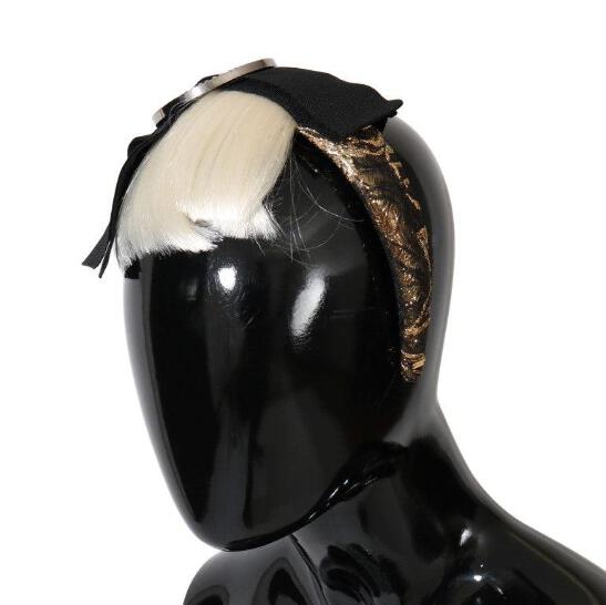 Dolce & Gabbana Black Crystal White Diadem Headband $_57.JPG?set_id=880000500F main image 2