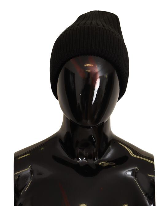 Dolce & Gabbana Black Wool Knit Women Winter Hat | eBay display picture 1