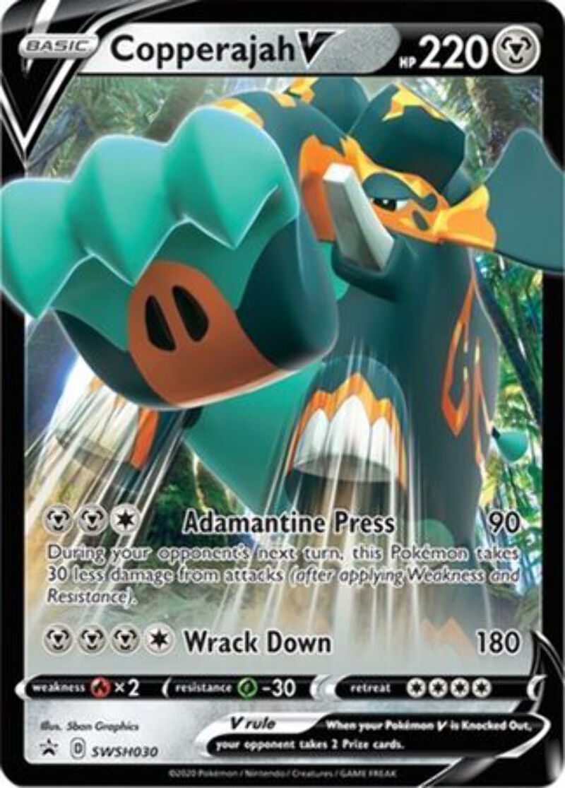 Copperajah V Swsh030 Swsh Sword Shield Promo Cards Promo Pokemon Tcg Ebay Copperajah V Swsh030 Swsh Sword Shield Promo Cards Promo Pokemon Tcg Ebay