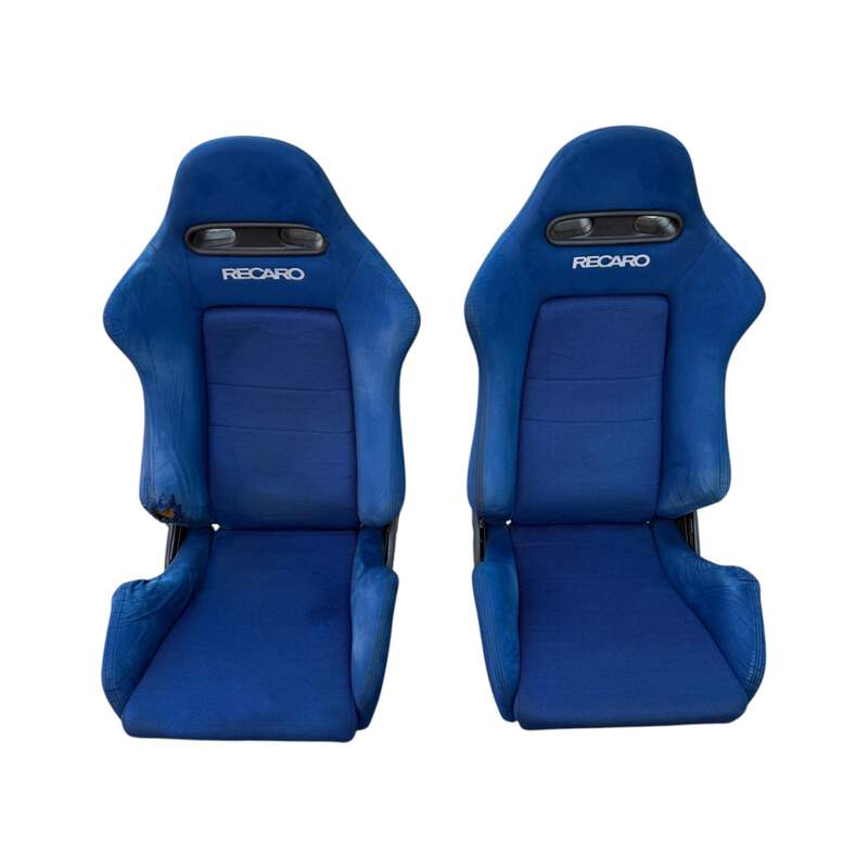 Recaro SR4 Front Seats Blue Honda Integra DC5 Type R 02-06 | eBay