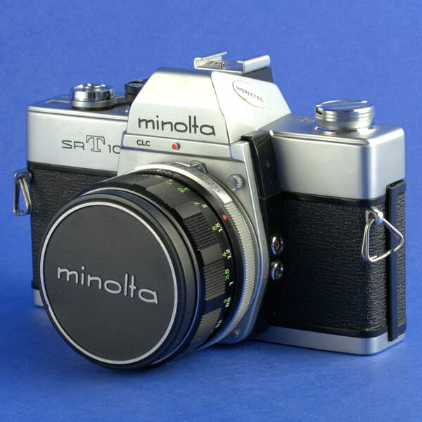 【特価】 Minolta Mint Near Lens 1.4 58mm with Camera Film SRT101 フィルムカメラ