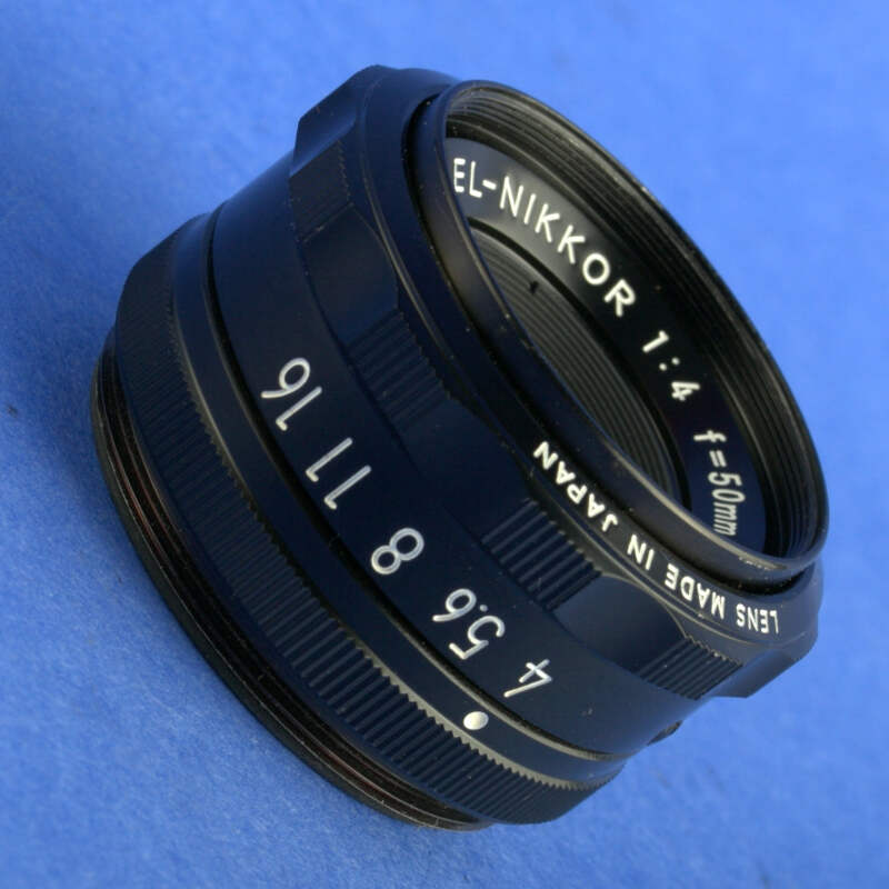 Nikon EL-NIKKOR　50mm f4 Nikon El–Nikkor 50mm F4 Enlarging Lens | eBay