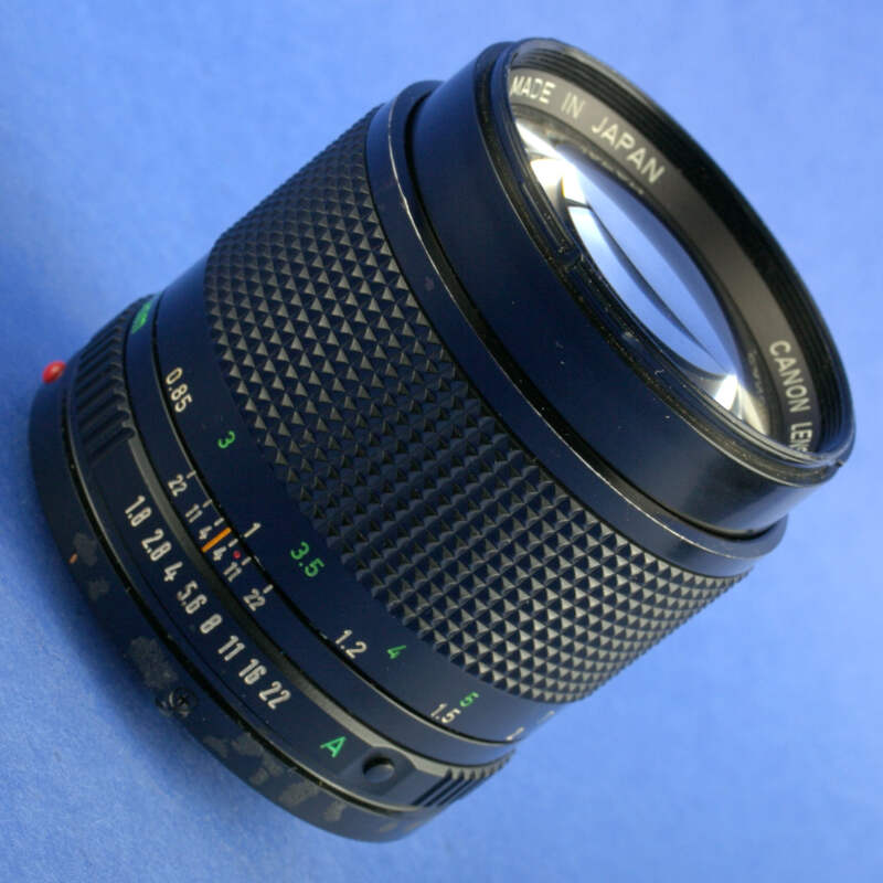 A1973 キャノン CANON LENS FD 85mm 1:1.8 Canon FD 85mm 1.8 Lens | eBay