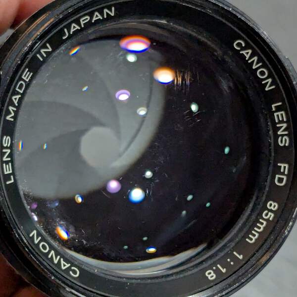 Canon FD 85mm 1.8 Lens | eBay