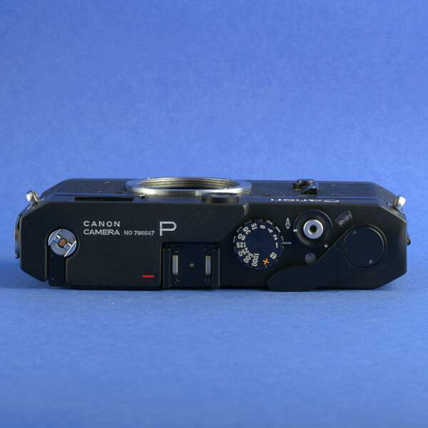 Canon P Rangefinder Camera Body Black Repaint 06/2025 CLA Near