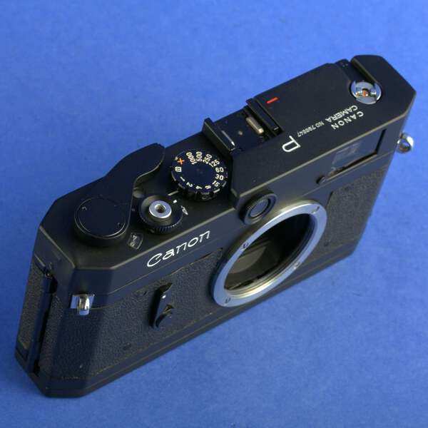 Canon P Rangefinder Camera Body Black Repaint 06/2025 CLA Near