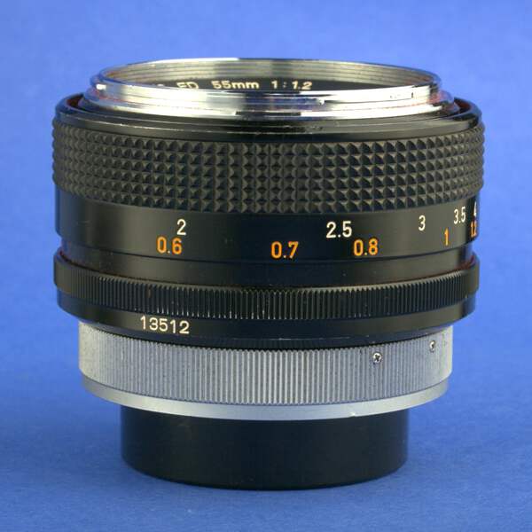 Canon FD 55mm 1.2 Chrome Nose Lens | eBay