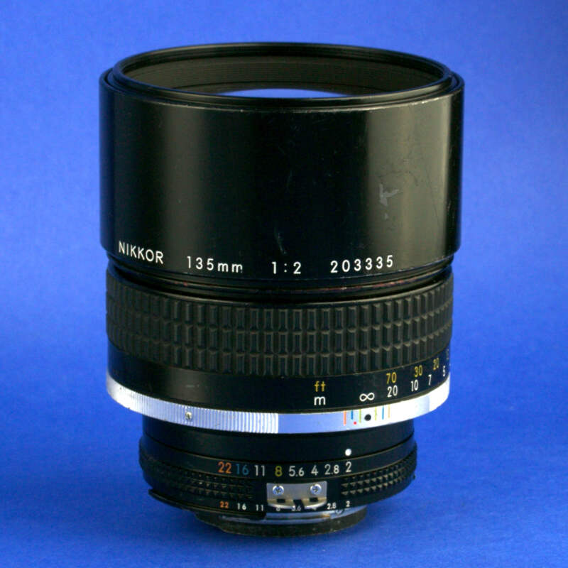 Nikon (ニコン) Ai-S Nikkor 135mm F2 Nikon Nikkor 135mm F2 Ai-S Lens *** READ *** | eBay