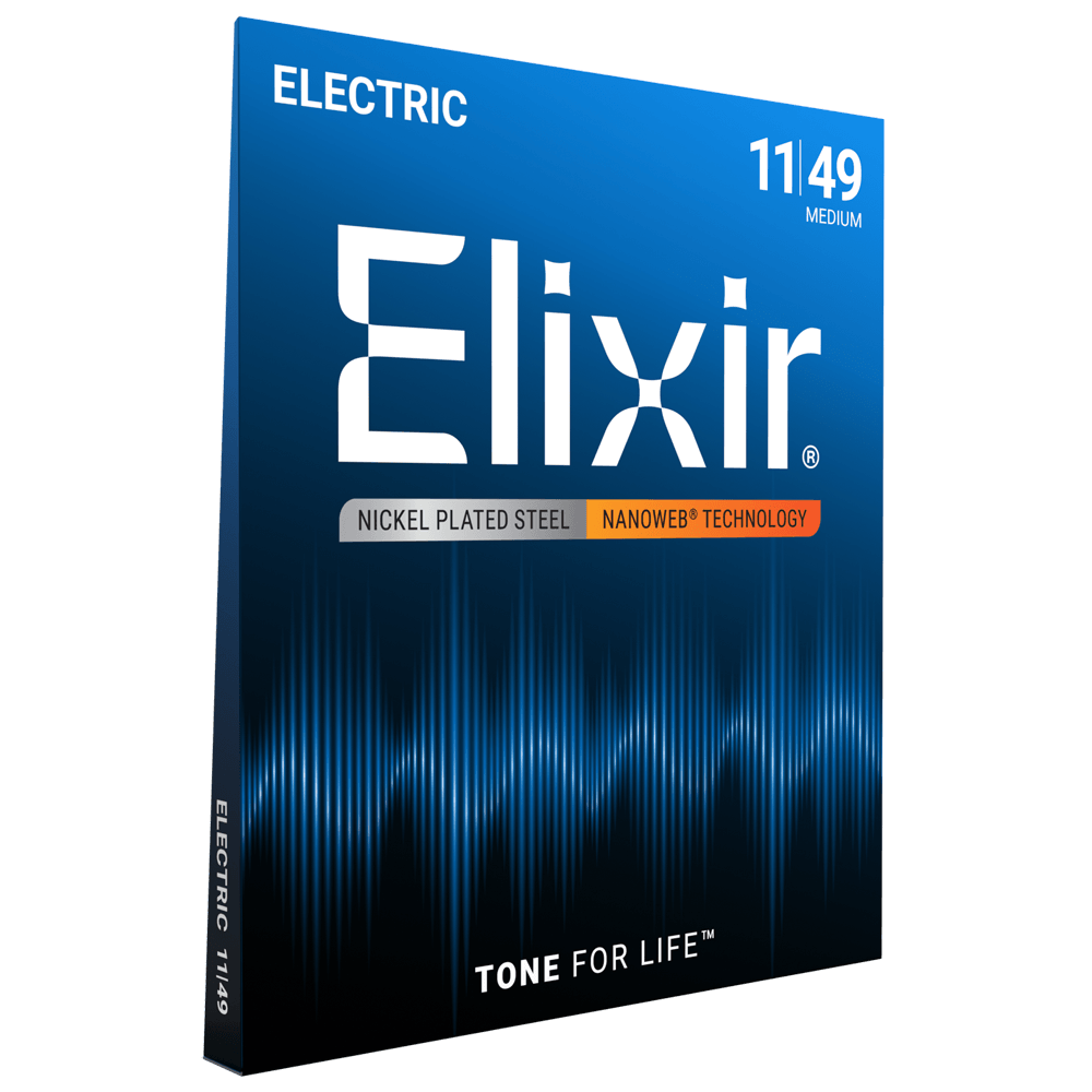 6 Sets! Elixir NANOWEB Nickel Electric — 12102 Medium .011-.049 | eBay