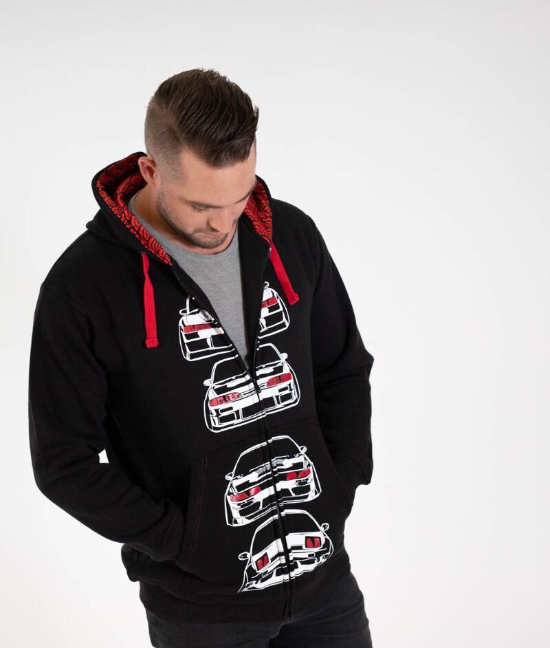 Kritterz Edition Nissan Silvia S13 S14 S15 180sx Jdm Car Mens Hoodie Jacket Ebay