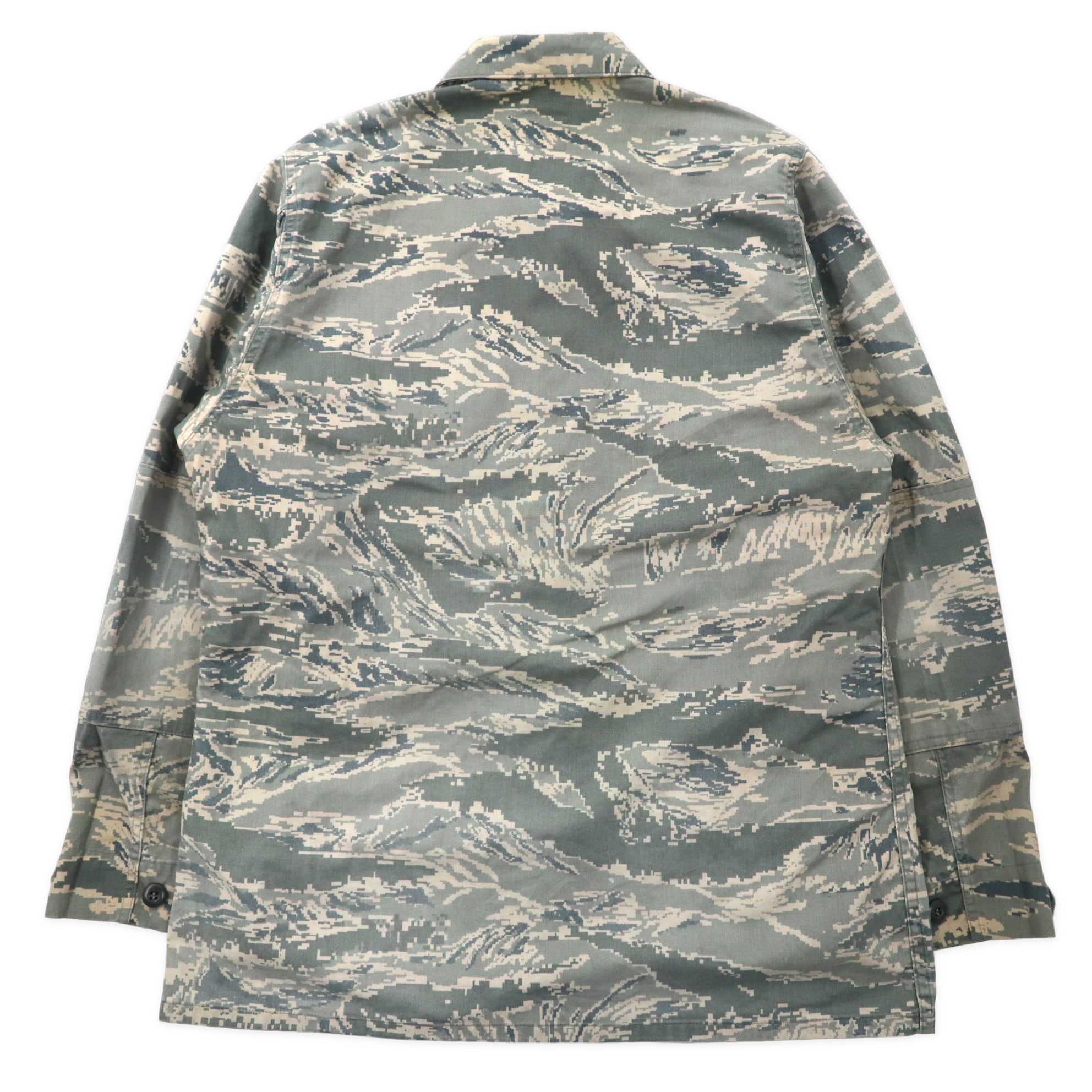 迷彩服　U.S AIRFORCE US Air FORCE MILITARY ABU Jacket 42XL Digital Camoton